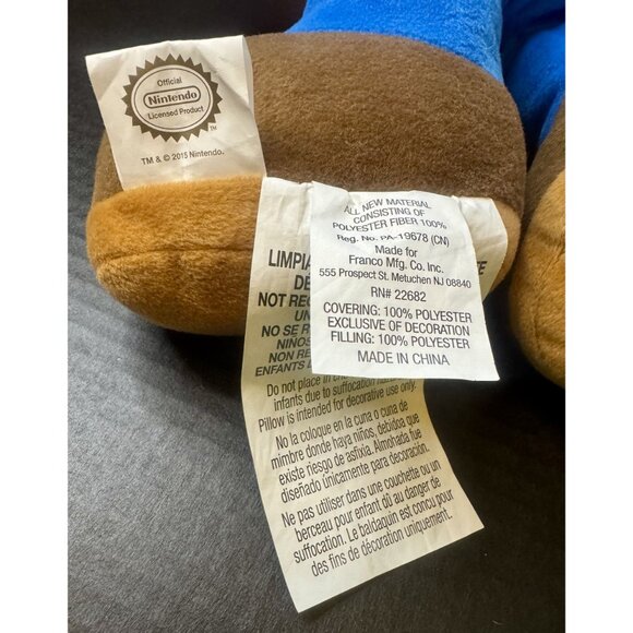 Super Mario Plush 17" Official Nintendo Licensed Product - Picture 4 of 5